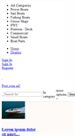 Mobile Screenshot of boats.oxyclassifieds.com